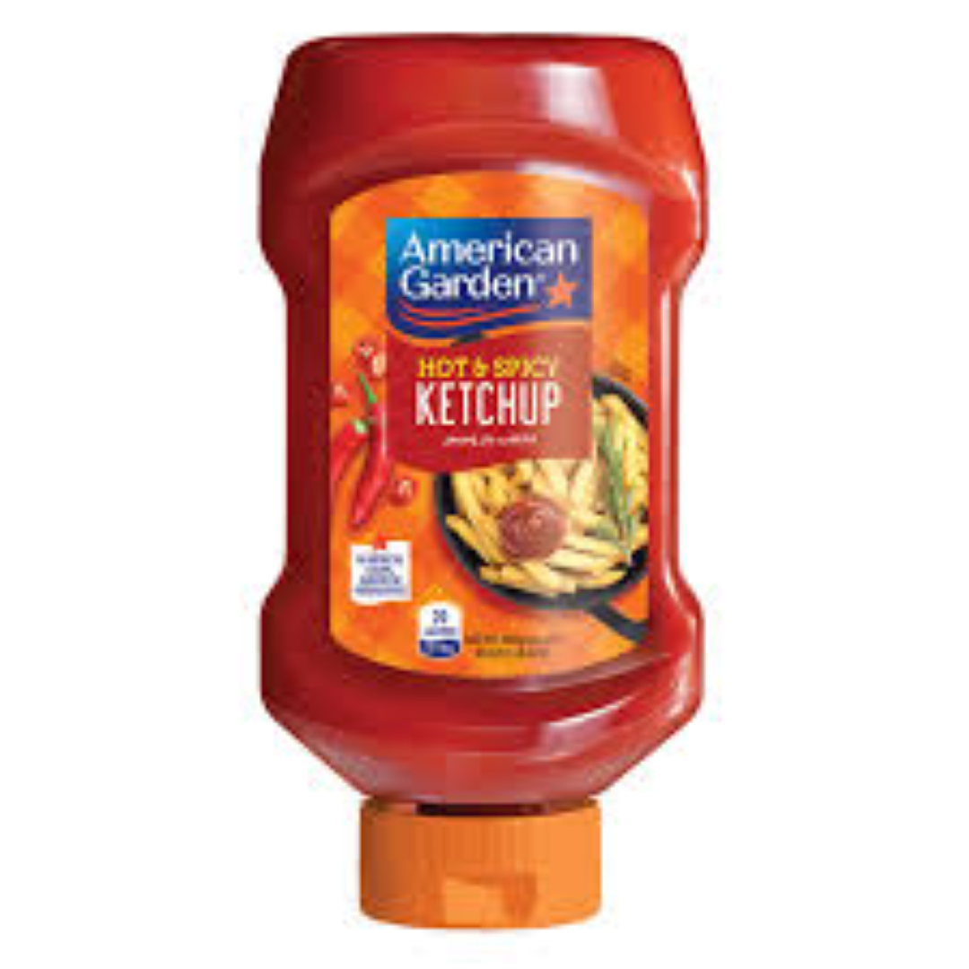 AMERICAN GARDEN KETCHUP HOT N SPICY 567G